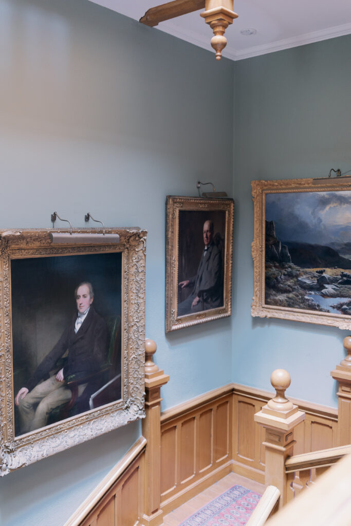 Casterton Grange grand reception hall interior - luxury wedding venue photography by Camilla Joy Photography